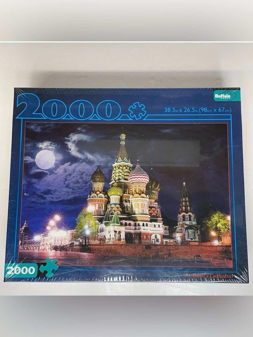 2000-piece St. Basil's Cathedral Jigsaw Puzzle NEW
